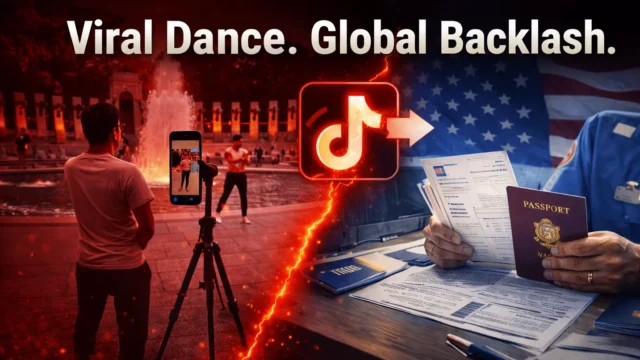 Indian-origin man dancing at the World War II Memorial in Washington causing viral controversy and immigration debate