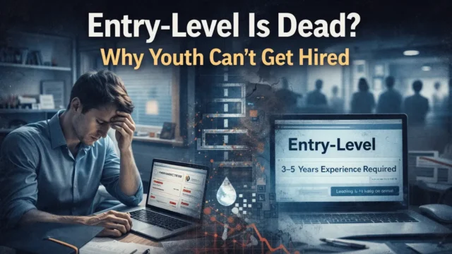 Young graduates facing rejection as entry-level jobs demand years of experience in a broken global hiring market